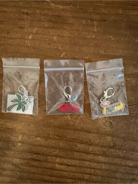 NWT Vans Warped Tour 2026 Charm Keychain Enamel Set of 3 Promotional Gift